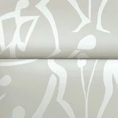 Kép 6/7 - York Táncoló alakok szürke vlies tapéta Joyful Dancers Lichen Grey 52 cm X 10 m