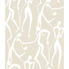 Kép 1/7 - York Táncoló alakok bézs vlies tapéta Joyful Dancers Nude 52 cm X 10 m