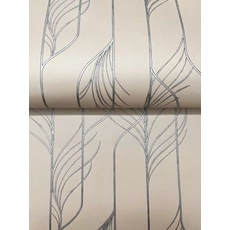 Kép 4/8 - York Bézs-ezüst glamúr vlies tapéta Elemental Thread Neutral Pearl & Silver 68,58 cm X 8,22 m