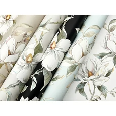 Kép 6/8 - York Magnóliás világoskék vlies tapéta Garden Jewels Spa 68,58 cm X 8,22 m