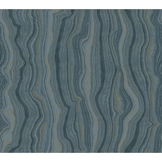 Kép 1/8 - York Ásványkő hatású kék-arany vlies tapéta Mineral Shimmer Denim-Gold 68,58 cm X 8,22 m