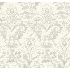 Kép 1/9 - York Barokk mintás bézs vlies tapéta Velvet Crush Damask Cream & Pearl 68,58 cm X 8,22 m