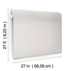 Kép 8/8 - York Elegáns üveggyöngyös csillámló bézs vlies tapéta Uptown Glam Beige 68,58 cm X 8,22 m