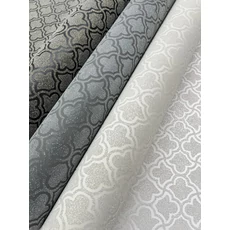 Kép 5/8 - York Elegáns üveggyöngyös csillámló fehér vlies tapéta Uptown Glam White 68,58 cm X 8,22 m