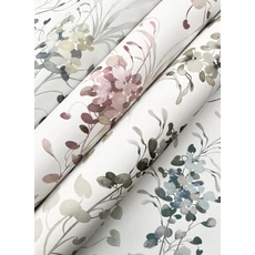 Kép 5/8 - York Modern lila-barna vlies tapéta Spring Whispers Soft Blush 52 cm X 10 m