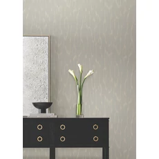 Kép 3/9 - York Modern barna vlies tapéta szaténfénnyel Flowing Dark Taupe 68,58 cm X 8,22 m