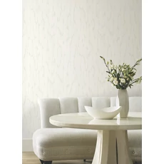 Kép 5/12 - York Modern fehér vlies tapéta Flowing White 68,58 cm X 8,22 m