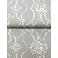 Kép 4/9 - York Elegáns szürke vlies tapéta Pirouette Grey 68,58 cm X 8,22 m