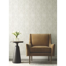 Kép 2/9 - York Elegáns bézs vlies tapéta Pirouette Beige 68,58 cm X 8,22 m