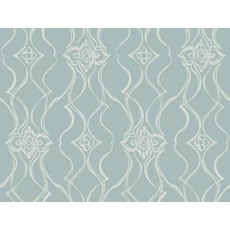 Kép 1/9 - York Elegáns kék vlies tapéta Pirouette Spa 68,58 cm X 8,22 m