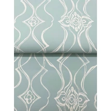 Kép 4/9 - York Elegáns kék vlies tapéta Pirouette Spa 68,58 cm X 8,22 m