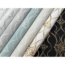 Kép 6/9 - York Elegáns kék vlies tapéta Pirouette Spa 68,58 cm X 8,22 m