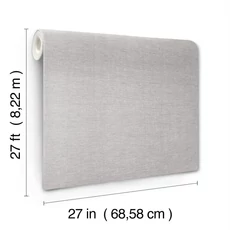 Kép 8/8 - York Fényes nádszövetes ezüst szövet tapéta Woven Glimmer Silver 68,58 cm X 8,22 m