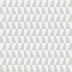 Boras Geoemtriai mintás modern szürke vlies tapéta Arne Jacobsen Trapez Grey 53 cm X 10 m