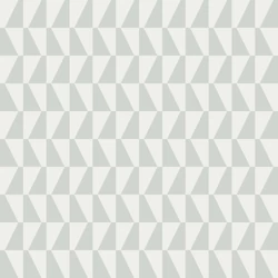 Boras Geoemtriai mintás modern zöld vlies tapéta Arne Jacobsen Trapez Green 53 cm X 10 m