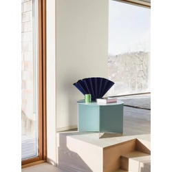 Boras Geometriai mintás modern fehér vlies tapéta Arne Jacobsen Ypsilon White 53 cm X 10 m