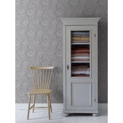 Boras Vintage virágos kék vlies tapéta Acanthus Blue 53 cm X 10 m