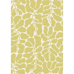 Boras Modern levélmintás sárga vlies tapéta My Secret Garden Yellow 49 cm X 10 m