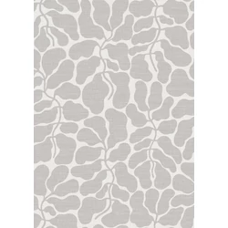 Boras Modern levélmintás szürke vlies tapéta My Secret Garden Grey 49 cm X 10 m