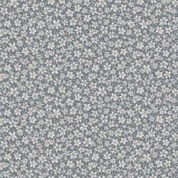 Boras Apró virágos kék vlies tapéta Skogsblomst Blue 53 cm X 10 m