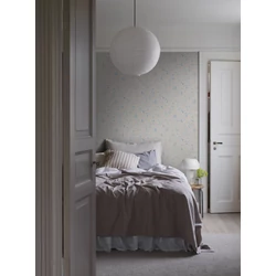 Boras Klasszikus virág mintás bézs vlies tapéta Ängsblomma Beige 53 cm X 10 m