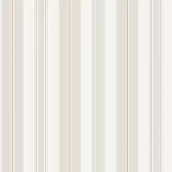 Boras Csíkos klasszikus szürke vlies tapéta arany csíkkal Gustaf Grey 53 cm X 10 m