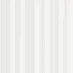 Boras Csíkos klasszikus fehér vlies tapéta Gustaf White 53 cm X 10 m