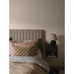 Boras Hullámos skandináv halvány rózsaszín vlies tapéta Moa Pink 53 cm X 11 m