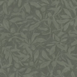 Boras Modern leveles zöld vlies tapéta Skogsparken Green 53 cm X 10 m