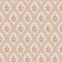 Boras Klasszikus medalion mintás rózsaszín vlies tapéta Eternal Flower Pink 53 cm X 10 m