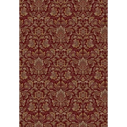 Boras Barokk Ornamentikás bordó vlies tapéta Foglavik Red 53 cm X 10 m