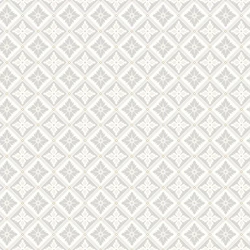 Boras Skandináv rácsos fehér vlies tapéta Loka White 53 cm X 10 m