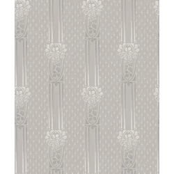 Boras Klasszikus szürke vlies tapéta görög oszlopokkal Ellen Grey 53 cm X 10 m