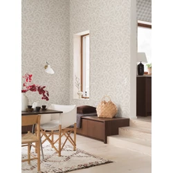 Boras Hullámos bézs vlies tapéta Curve Beige 53 cm X 10 m