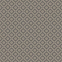 Boras Rácsos virágos skandináv fekete vlies tapéta Love Black 53 cm X 10 m