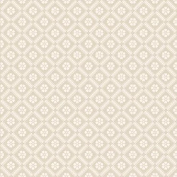 Boras Rácsos virágos skandináv bézs vlies tapéta Love Beige 53 cm X 10 m