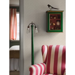 Boras Rácsos virágos skandináv bézs vlies tapéta Love Beige 53 cm X 10 m