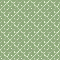 Boras Madár mintás zöld vlies gyerek tapéta Pippi Green 53 cm X 10 m