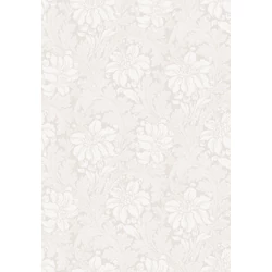 Boras Vintage virágos törtfehér vlies tapéta Acanthus White 53 cm X 10 m