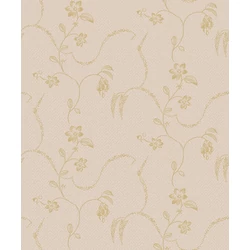 Boras Klasszikus inda mintás rózsaszín-arany vlies tapéta Elsie Pink 53 cm X 10 m