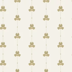 Boras Írisz mintás zöld-bézs vlies tapéta Gotain Sweet Pea Burgundy Green 53 cm X 10 m