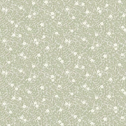 Boras Apró virágos zöld vlies tapéta Myrten Green 53 cm X 10 m