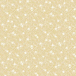 Boras Apró virágos sárga vlies tapéta Myrten Yellow 53 cm X 10 m