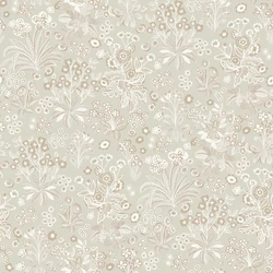 Boras Romantikus virág mintás bézs vlies tapéta Tuva Beige 53 cm X 10 m