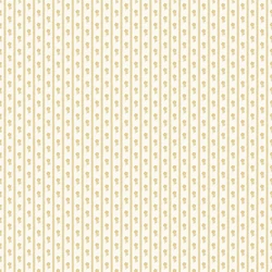 Boras Apró virágos csíkos sárga vlies tapéta Lilla Lyckan Yellow 53 cm X 10 m