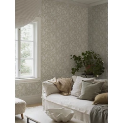 Boras Orgonás bézs vlies tapéta Syren Beige 53 cm X 10 m