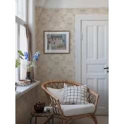 Boras Dália mintás bézs vlies tapéta Dahlia Garden Beige 53 cm X 10 m