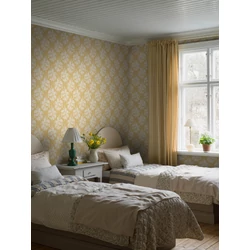 Boras Klasszikus levélmintás sárga vlies tapéta Tengbergska Yellow 53 cm X 10 m
