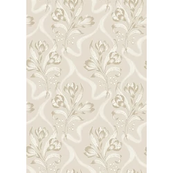 Boras Klasszikus szalagos bézs vlies tapéta Jugendbukett Beige 53 cm X 10 m