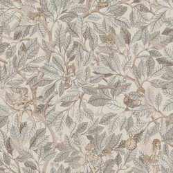 Boras Tündérkés bézs vlies tapéta Fairies Grey 53 cm X 10 m